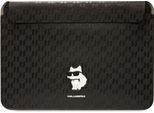Karl Lagerfeld Sleeve Klcs14Sakhpck 14Czarny/Black Saffiano Monogram Choupette