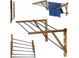 Kadax Asciugatrice Pieghevole, Asciugatrice A Cavalletto Estraibile, Stendibiancheria A Fisarmonica (Parete 53X85Cm)