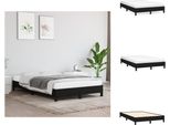 Vidaxl Struttura Letto In Tessuto Nero 120X200 Cm - Letti E Strutture Letto