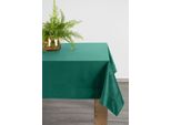 Tovaglia Festosa Decorazione Da Tavola Velvet Verde Scuro 145X220 Cm Verde Scuro
