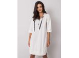 Relevance Abito Donna In Felpa Blairamurs Ecru S/M