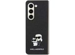 Karl Lagerfeld Klhcsa35Sakcnpk A35 A356 Hardcase Czarny/Black Saffiano Karl&Choupette Pin