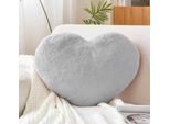 Cuscino Termico Alla Lavanda " Cuscino In Grani "" Cuscino Riscaldante Per Il Microonde "" Cuscino Cuore 25 X 20 Cm Al Profumo Di Lavanda [Grigio]"