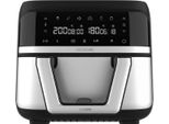 Cecotec Cecofry Dual 9000 Singolo 9 L Indipendente 2850 W Friggitrice Ad Aria Calda Nero, Acciaio Inox