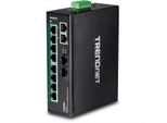 Trendnet TI-PG102 Trendnet Industrie Switch 10Port Gbit Poe+ Metall
