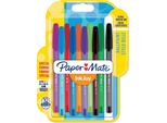 Papermate 1956751 Paper Mate Kugelschreiber Inkjoy 100 Kappe 10St. M Farbig