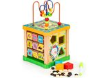 Ecotoys Cubo Didattico In Legno + Lavagna