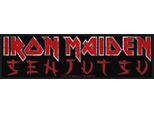 Iron Maiden - Logo - Toppa "Senjutsu"" - Strisce Di Poliestere RO2911 (Taglia Unica) (Rosso/Nero)"