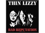 Thin Lizzy - Taglia Standard - Toppa "Bad Reputation"" - Poliestere RO4439 (Taglia Unica) (Nero/Bianco/Rosso)"