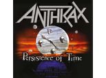 Anthrax - Toppa "Persistence Of Time"" - Poliestere RO3735 (Taglia Unica) (Nero/Grigio)"