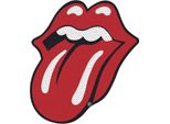 The Rolling Stones - Collo - Patch - Logo In Poliestere RO8016 (Taglia Unica) (Rosso/Bianco/Nero)
