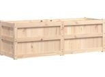 Vidaxl Fioriera 150X50X50 Cm In Legno Di Pino Massiccio