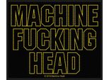 Machine Head - Toppa "Fucking"", Tessuto RO8363 (Taglia Unica) (Nero/Giallo)"