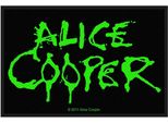 Alice Cooper - Logo - Toppa - Poliestere RO6082 (Taglia Unica) (Nero/Verde)