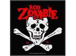 Rob Zombie - Toppa "Dead Return"" - Poliestere RO6272 (Taglia Unica) (Nero/Rosso/Bianco)"