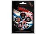 Judas Priest - Plettro "Turbo"" 5-Pack RO2923 (Taglia Unica) (Colorato)"