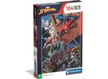 Cle Puzzle 104 Superkolor Spiderman 25043