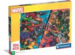 Cle Puzzle 104 Superkolor Marvel 25059
