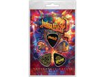 Judas Priest - Plettro "Invincible Shield"" 5-Pack RO13308 (Taglia Unica) (Colorato)"