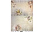 Itd Carta Di Riso Decoupage Carta Artigianale Tecnica Tovagliolo Di Carta Morbida, Panorami Rurali, Polli, Galline, Casette R2186