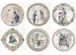 Itd Carta Di Riso Decoupage Set Carta Artigianale, Cornice Vintage Inverno RSM061