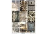Itd Carta Di Riso Decoupage Craft Paper R2017 Magia Del Cinema, Attrici Famose, Cliché, Charlie Chaplin,