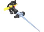 360�� Sprinkler Regolabile A Terra Inserto Spruzzatore Rotante Ugello Per Giardino Prato Cortile Irrigazione