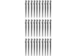 30PCS Micro Sprinkler Staffa In Plastica Di Inserimento A Terra Asta Di Irrigazione A Goccia Palo Di Supporto Per Il Giardinaggio
