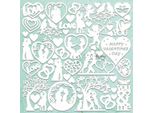 Mintay Chippies - Decorazione In Truciolato Fustellato - San Valentino