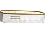 Rack Di Stoccaggio Montato A Parete Punch Free Shower Caddy Shelf Bagno Senza Forare Rack Di Stoccaggio Per La Famiglia Striscia Lunga? Trasparente