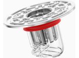 Scarico A Pavimento Sigillatura Professionale Antiriflusso A Prova Di Odore Scarico A Pavimento Per Bagno E Cucina Inserto Per Scarico A Pavimento Per Doccia Con Coperchio Rosso
