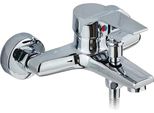 Miscelatore Per Vasca Da Bagno, Nucleo Valvola In Ceramica, Monocomando, Stile Contemporaneo, Miscelatore Cromato