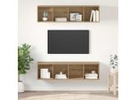Maison Exclusive - Set Tv 2 Pezzi Artisan-Eiche 37 X 37 X 142,5 Cm