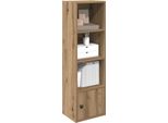 Maison Exclusive - Libreria In Rovere Artigianale 31X24X102 Cm Materiale Ligneo