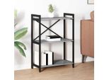 Maison Exclusive - Libreria Grigio Sonoma 60 X 30 X 85 Cm Materiale Ligneo