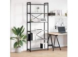 Maison Exclusive - Libreria Grigio Sonoma 40 X 30 X 85 Cm Materiale Ligneo