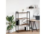 Maison Exclusive - Libreria In Rovere Affumicato 80 X 30 X 120 Cm Materiale Ligneo