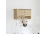 Maison Exclusive - Comodino A Muro Con Ante In Rovere Sonoma 50 X 20 X 30 Cm