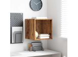 Maison Exclusive - Armadio A Muro Con Ripiano Legno Antico 37 X 37 X 37 Cm Materiale Ligneo
