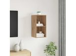 Maison Exclusive - Mobile Tv In Rovere Artisan 37 X 37 X 72 Cm Materiale Ligneo