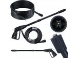 Rosfix Set Variojet 5 M – Pistola Ad Alta Pressione Con Ugello Vario, Tubo Flessibile Da 1/4”, M22X1,5 | 155 Bar