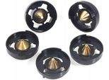 Rosfix Set Di Ugelli Per Verniciatura A Spruzzo 1,0 – 2,5 Mm – Per Spruzzatori E Pistole A Spruzzo | 5 Pezzi | Precisione, Durevole, Facile Da Pulire