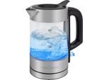 Proficook PC-WKS 1229 G Electric Kettle 1 L 1600 W Stainless Steel, Transparent