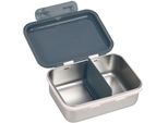 LÄSsig Scatola Per Il Pranzo Dei Bambini In Acciaio Inox Scatola Per La Colazione Sostenibile Asilo Scuola/ Happy Prints Blu Notte