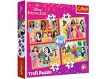 Trefl Puzzle Delle Principesse Disney: Mä Rchen 4In1 ( 35,48,54,70 Pezzi)