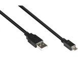 Buone Connessioni USB2.0 Kabel A-Micro B Schw.
