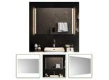The Living Store Specchio Da Bagno A Led 90X60 Cm