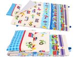 Bobo Biancheria Da Letto Per Bambini A 2 Fili 135X100 Cm Con Imbottitura Per La Casa E L'asilo In Cotone - Veicoli Colorati