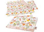 Bobo Biancheria Da Letto Per Bambini 135X100 Cm A 2 Fili Con Imbottitura Per La Casa E L'asilo In Cotone - Foresta Glade