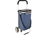 Carrello Spesa Bremermann Brinkum - Capacità 45 L, Carrello A Mano, Carrello Spesa Con Borsa Staccabile, Blu